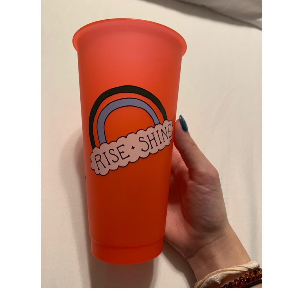Starbucks “Rise and Shine” cold cup